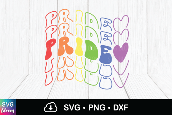 Monogram Rainbow Gay Pride Month Graphics & Templates