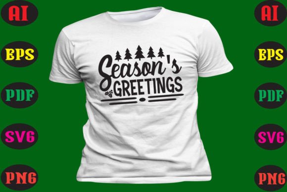 Season s Greetings Graphics & T-Shirt Designs